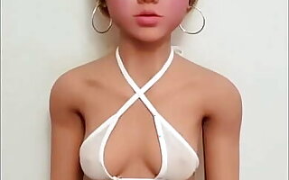 I have sex with a cute and beautiful young sex doll