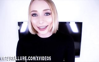 ATHENA MAY SHOWS Withdraw HER BRACES After a long time SUCKING AND FUCKING